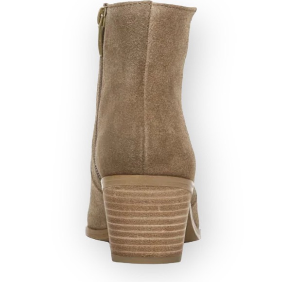 Franco Sarto Shaina Zippered Booties in Birchwood NIB Size 8 - Picture 6 of 12